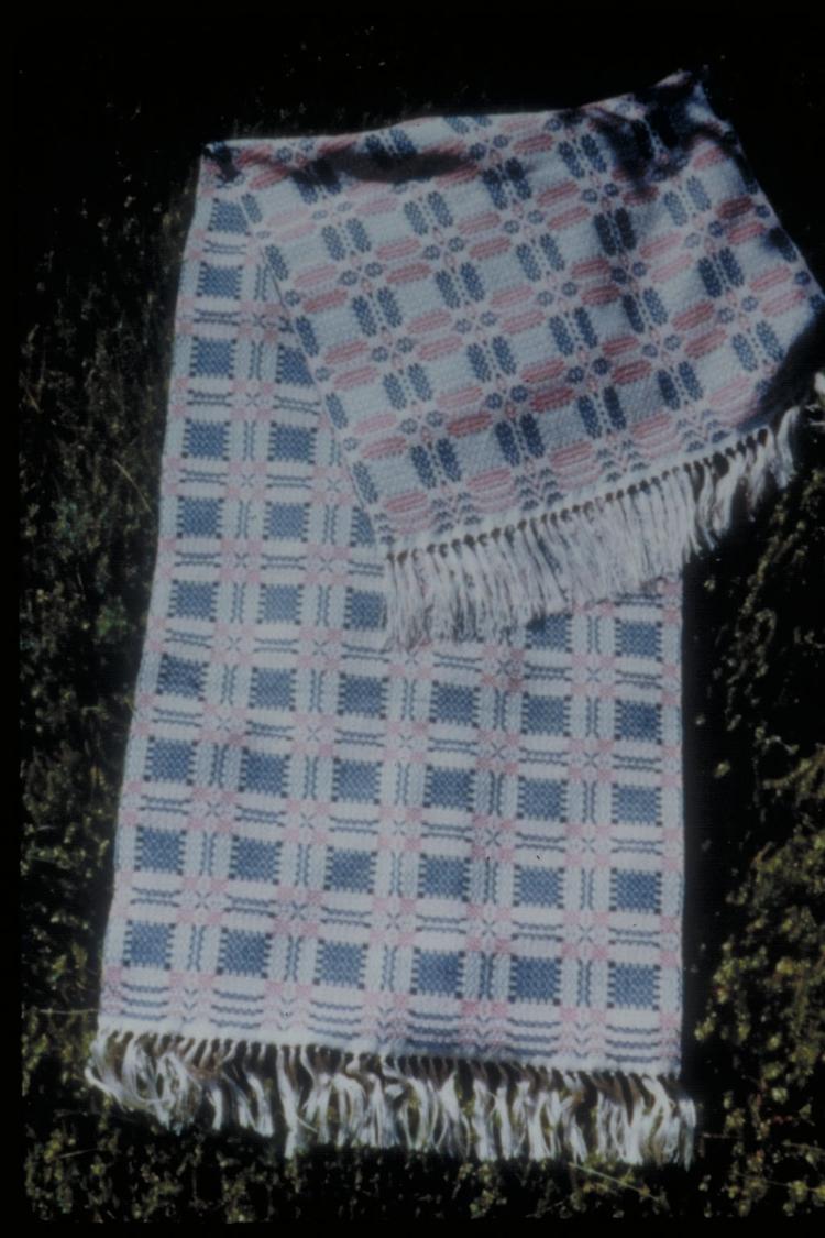 Untitled (Handwoven Lap Robe)