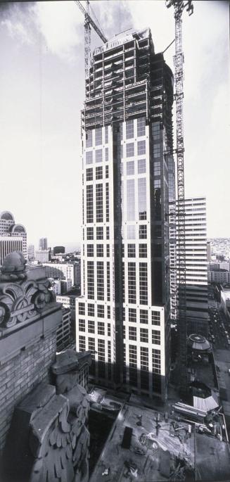 Pacific First Centre under Construction,Nov. 1988 (88-11.23-2n8)