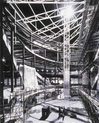 Pacific Place Atrium under Construction, Jan. 1998 (98-1.31-1a)