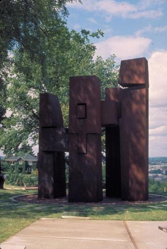 Untitled Cor-Ten Steel Sculpture
