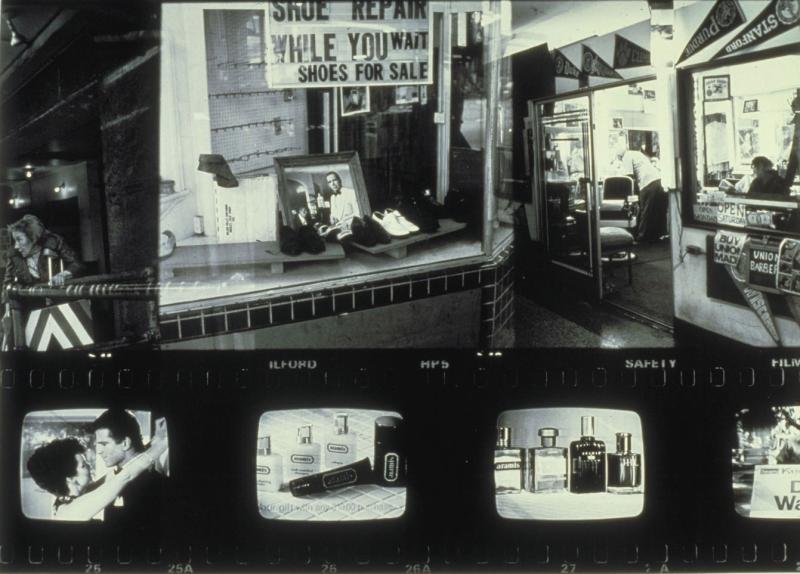 Union Street Between 2nd Ave and 3rd Ave, Outside Lyon Barber Shop, September 1984