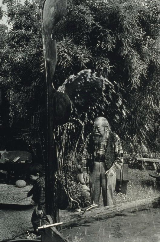 George Tsutakawa with Grandson