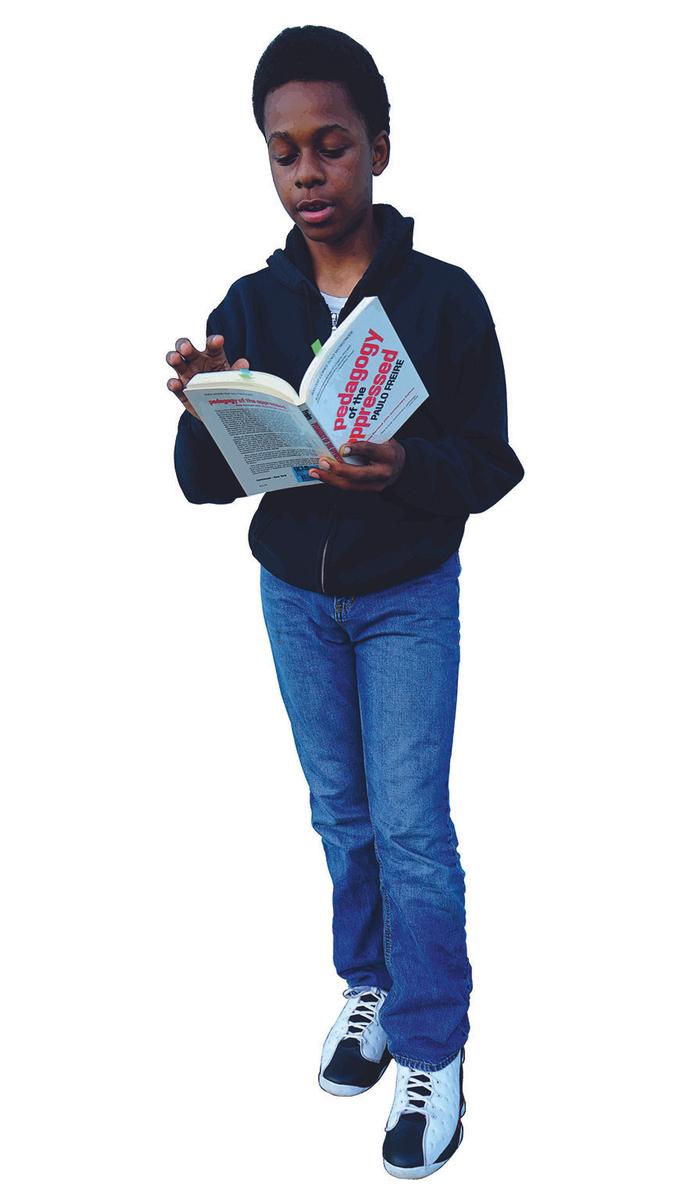 Black Teen Wearing Hoodie - Reading Pedagogy