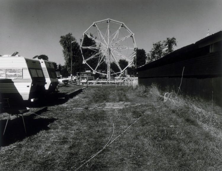 Ferris Wheel And Trailers