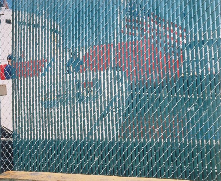 Coast Guard Cutter and Flag, Seattle Seafair Festival, 1989