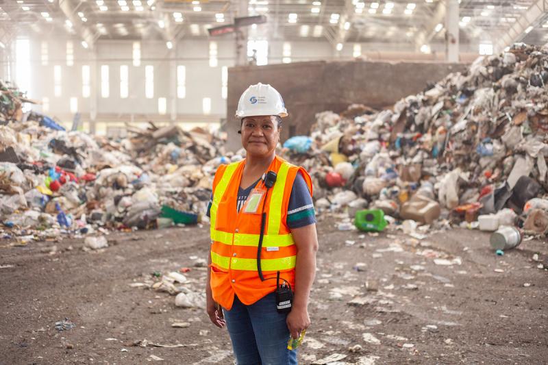 Rosa Leifi, Disposal Crew Chief, South Transfer Station