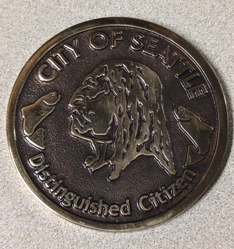 Seattle Distinguished Citizen Medallion