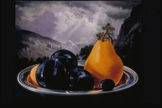 Pear & Plums at Yosemite after Bierstadt